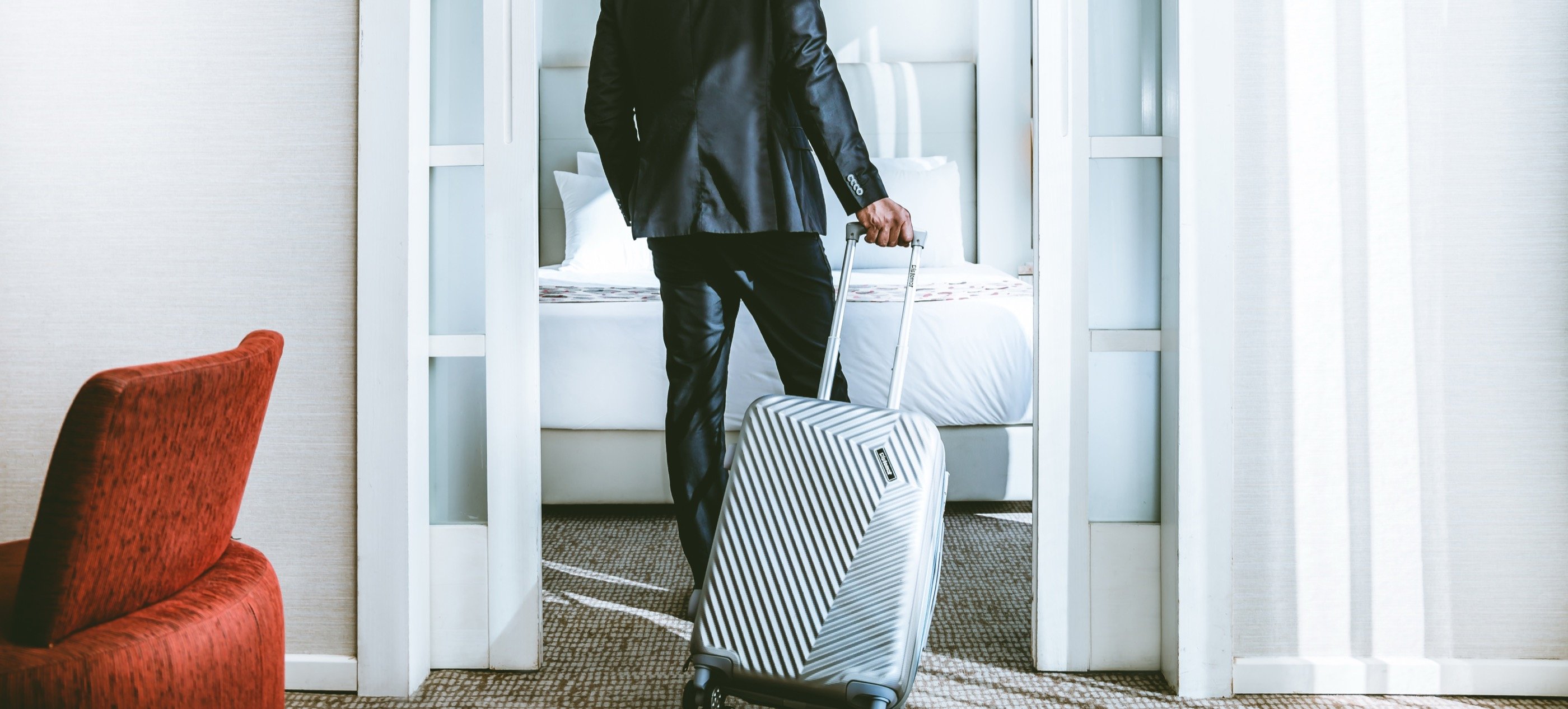 Arrival — the check-in hour.