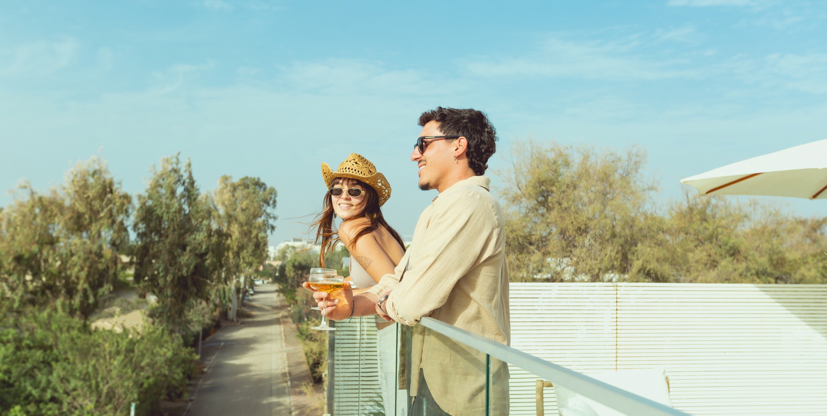 The hour before dinner.