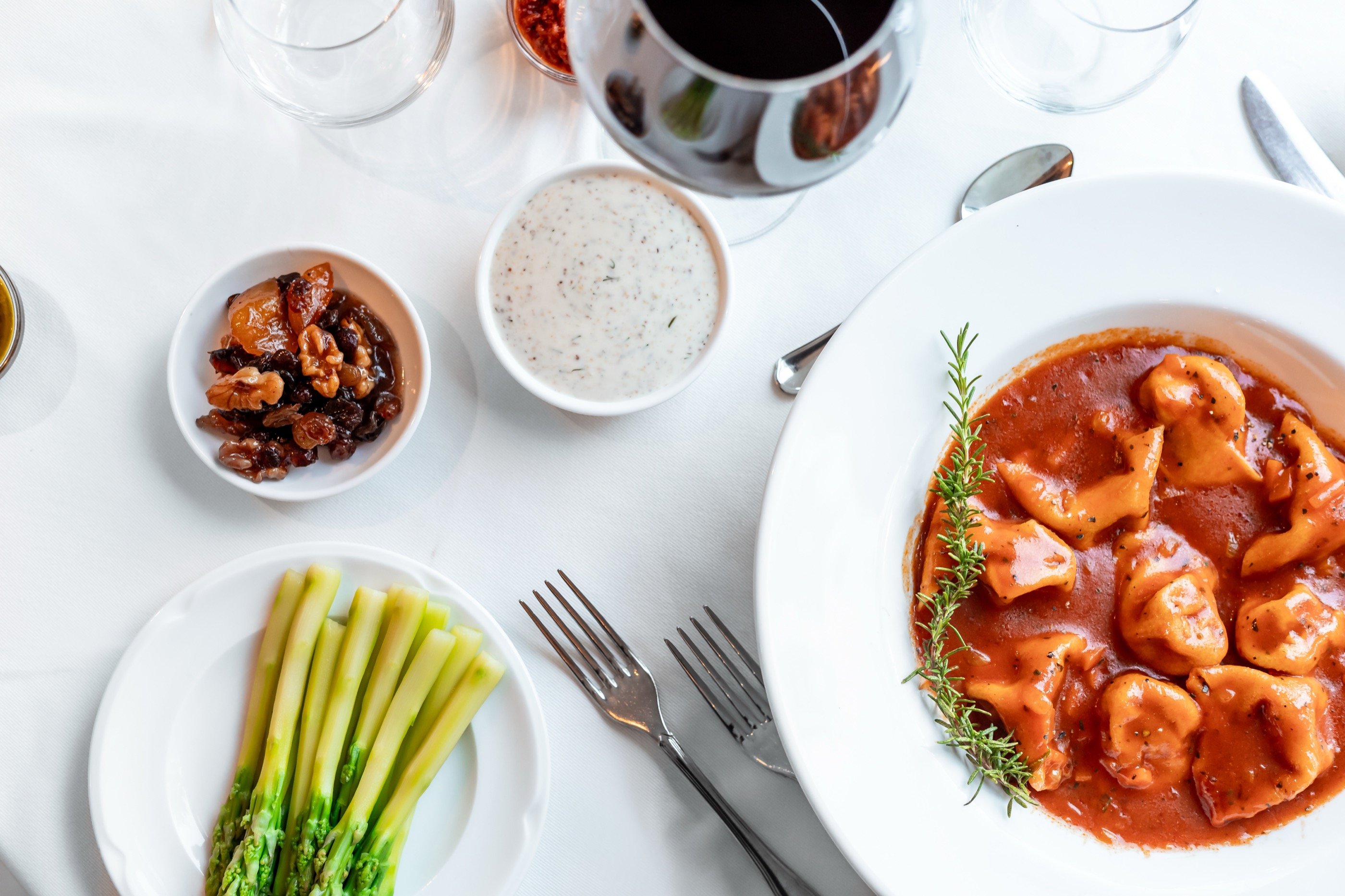 פסטה, מזיגה, שהייה.