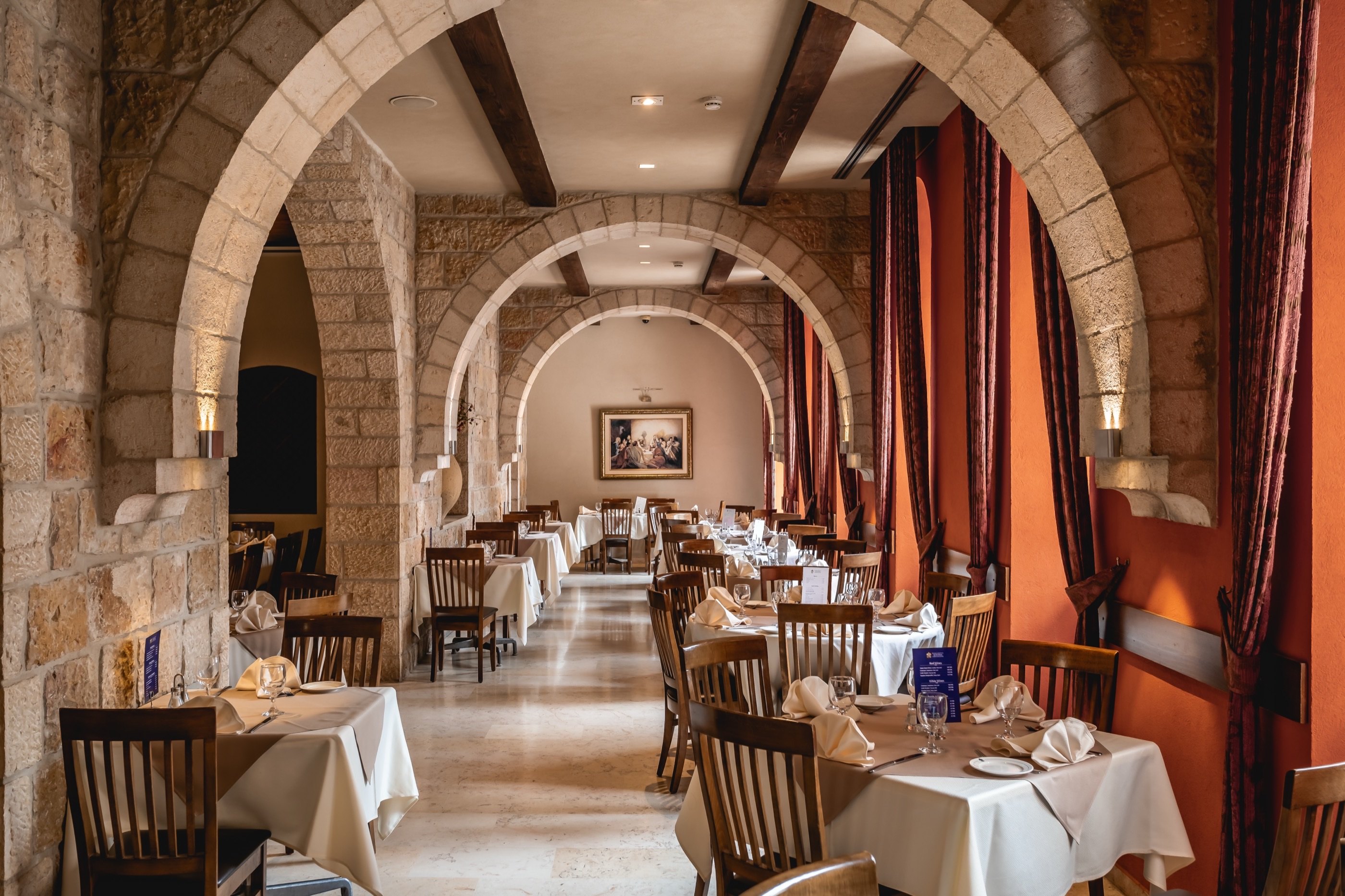 Arch after arch — the property's thinking out loud.